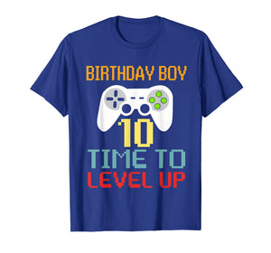 Funny shirts V-neck Tank top Hoodie sweatshirt usa uk au ca gifts for Kids Level 10 Unlocked T-Shirt 10th Video Gamer Birthday Gif 909084