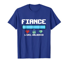 Load image into Gallery viewer, Funny shirts V-neck Tank top Hoodie sweatshirt usa uk au ca gifts for Fiance Level Unlocked T-Shirt for a New Fiance Gamer 1772987
