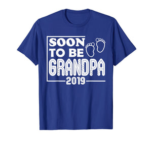 Funny shirts V-neck Tank top Hoodie sweatshirt usa uk au ca gifts for Mens Vintage Soon To Be Grandpa 2019 T-shirts Funny Grandpa Gift 158606