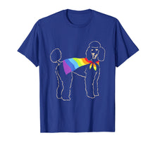 Load image into Gallery viewer, Funny shirts V-neck Tank top Hoodie sweatshirt usa uk au ca gifts for Vintage Gay Pride Flag Poodle T-Shirt - LGBT Pride T-Shirt 1469186
