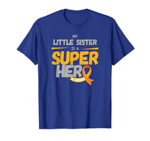 Load image into Gallery viewer, Funny shirts V-neck Tank top Hoodie sweatshirt usa uk au ca gifts for My Little Sister is a Super Hero MS Warrior - Awareness Day 3250183
