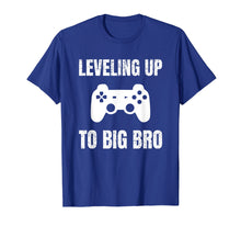 Load image into Gallery viewer, Level Up To Big Brother Announcement Funny Gamer Gift Shirt
