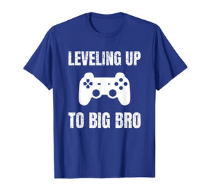 Level Up To Big Brother Announcement Funny Gamer Gift Shirt