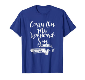Funny shirts V-neck Tank top Hoodie sweatshirt usa uk au ca gifts for Carry on my Wayward Son T Shirt 1074503