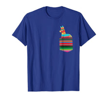 Load image into Gallery viewer, Pinata Blanket Pocket Serape Mexican Fiesta Party T-Shirt
