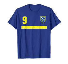 Load image into Gallery viewer, Funny shirts V-neck Tank top Hoodie sweatshirt usa uk au ca gifts for Retro Bosnia and Herzegovina Football Jersey Soccer T-Shirt 441616
