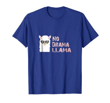 Load image into Gallery viewer, Funny shirts V-neck Tank top Hoodie sweatshirt usa uk au ca gifts for No Drama Llama Funny Shirt Cool Llama T-Shirt 387197
