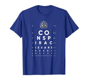 Shane Dawson All-Seeing Eye Chart Conspiracy T-Shirt