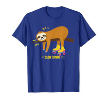 Load image into Gallery viewer, Funny shirts V-neck Tank top Hoodie sweatshirt usa uk au ca gifts for Retro Sloth Roller Skate Derby 70s 80s T Shirt Gift girl boy 3097768
