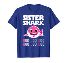 Load image into Gallery viewer, Sister Shark T-shirt Doo Doo Doo - Matching Family Outfits
