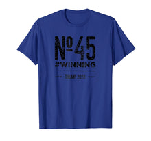 Load image into Gallery viewer, Funny shirts V-neck Tank top Hoodie sweatshirt usa uk au ca gifts for No. 45 #WINNING TRUMP 2020 T-Shirt 1910210
