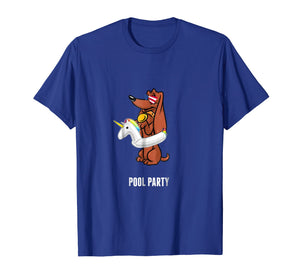 Funny shirts V-neck Tank top Hoodie sweatshirt usa uk au ca gifts for Pool Party Dachshunds Unicorn Float Shirt 4th of July Shirts 2167373