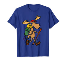 Load image into Gallery viewer, Funny shirts V-neck Tank top Hoodie sweatshirt usa uk au ca gifts for Smiletodaytees Funny Moose Hiking T-shirt 2001930
