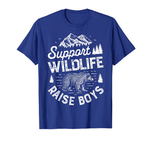 Funny shirts V-neck Tank top Hoodie sweatshirt usa uk au ca gifts for Support Wildlife Raise Boys Shirt Parents Mom Mother Father 243799