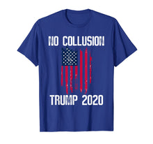 Load image into Gallery viewer, Funny shirts V-neck Tank top Hoodie sweatshirt usa uk au ca gifts for Vintage No Collusion Shirt USA Flag Pro Trump 2020 T Shirt 4619975
