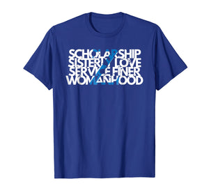 Funny shirts V-neck Tank top Hoodie sweatshirt usa uk au ca gifts for Zeta Z Phi 1920 - Principles Shirt Scholarship Sisterly Love 901412