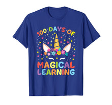 Load image into Gallery viewer, Funny shirts V-neck Tank top Hoodie sweatshirt usa uk au ca gifts for Happy 100 Days Of School Magical Learning Shirt Unicorn Gift 1444184
