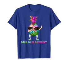 Load image into Gallery viewer, Funny shirts V-neck Tank top Hoodie sweatshirt usa uk au ca gifts for Dabbing Pineapple Dare To Be Different Hawaiian Tshirt Gifts 2854259
