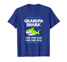Load image into Gallery viewer, Grandpa Shark T-Shirt Doo Doo Grandma Mommy Daddy Baby Tee
