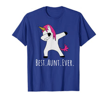 Load image into Gallery viewer, Funny shirts V-neck Tank top Hoodie sweatshirt usa uk au ca gifts for Best Aunt Ever Dabbing Unicorn T-Shirt 489830
