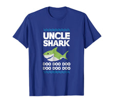 Load image into Gallery viewer, Uncle Shark T-Shirt Doo Doo Mommy Auntie Daddy Baby Tee
