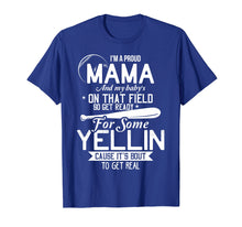 Load image into Gallery viewer, Funny shirts V-neck Tank top Hoodie sweatshirt usa uk au ca gifts for Proud Mama Baseball Shirt Funny Mom Of Baseball Player Gifts 181100
