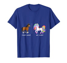Load image into Gallery viewer, Funny shirts V-neck Tank top Hoodie sweatshirt usa uk au ca gifts for Your Aunt My Aunt Horse Unicorn Shirt Funny Aunt 2708122
