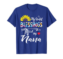 Load image into Gallery viewer, Funny shirts V-neck Tank top Hoodie sweatshirt usa uk au ca gifts for My Greatest Blessings Call Me Nana Sunflower T-Shirt 888770
