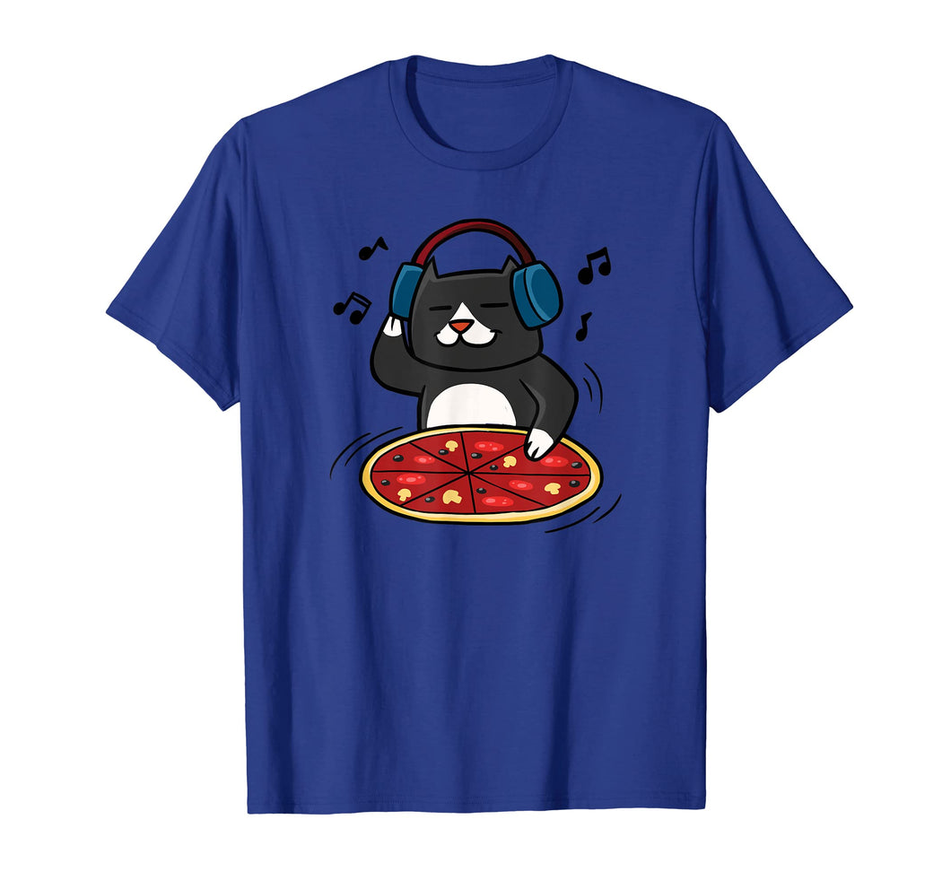 Funny shirts V-neck Tank top Hoodie sweatshirt usa uk au ca gifts for Cute Cat T-shirt, Funny Pizza Kitty, DJ Cat by Zany Brainy 2756961