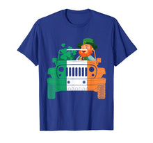 Load image into Gallery viewer, Funny shirts V-neck Tank top Hoodie sweatshirt usa uk au ca gifts for Leprechaun-Jeep St Patricks Day Mens Short Sleeve Tshirt 2696060
