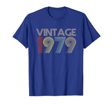 Load image into Gallery viewer, Funny shirts V-neck Tank top Hoodie sweatshirt usa uk au ca gifts for 40th Birthday Gift Idea Vintage 1979 T-Shirt Distressed 1314370
