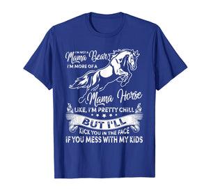 Funny shirts V-neck Tank top Hoodie sweatshirt usa uk au ca gifts for Not A Mama Bear More Of A Mama Horse Tshirt For Horse Lovers 1244588
