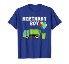 Load image into Gallery viewer, Garbage Truck Birthday Boy Balloons Birthday Party T-Shirt
