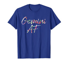 Load image into Gallery viewer, Funny shirts V-neck Tank top Hoodie sweatshirt usa uk au ca gifts for Birthday Gifts - Gemini AF Floral T-Shirt 399287
