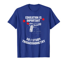 Load image into Gallery viewer, Funny shirts V-neck Tank top Hoodie sweatshirt usa uk au ca gifts for Gun Education - 2nd Amendment - I Study Triggernometry Guns T-Shirt 2482502
