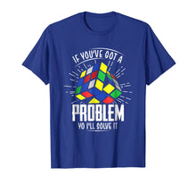 Load image into Gallery viewer, Funny shirts V-neck Tank top Hoodie sweatshirt usa uk au ca gifts for Problem Solved Rubic Cubes Shirt Funny Awesome Rubix Cube 2089686
