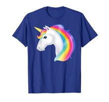 Load image into Gallery viewer, Funny shirts V-neck Tank top Hoodie sweatshirt usa uk au ca gifts for Magical White Unicorn Lovely Rainbow Mane T-Shirt 3219256
