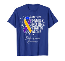 Load image into Gallery viewer, In This Family No One Fights Alone Shirt Bladder Cancer
