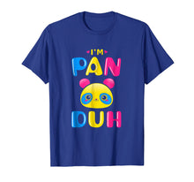 Load image into Gallery viewer, Funny shirts V-neck Tank top Hoodie sweatshirt usa uk au ca gifts for Pansexual Shirt Funny Gay Pride LGBT I&#39;m Pan Duh Panda 1865831
