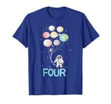 Load image into Gallery viewer, Funny shirts V-neck Tank top Hoodie sweatshirt usa uk au ca gifts for 4th Birthday Boy T-Shirt Birthday Astronaut Planet Space Tee 3149241
