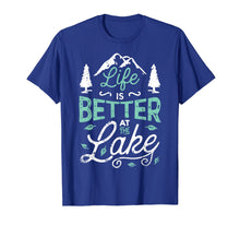 Load image into Gallery viewer, Funny shirts V-neck Tank top Hoodie sweatshirt usa uk au ca gifts for Life is Better At Lake T shirt Fishing Boating Sailing Gifts 456843
