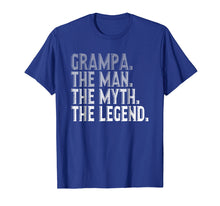 Load image into Gallery viewer, Funny shirts V-neck Tank top Hoodie sweatshirt usa uk au ca gifts for Grampa The Man The Myth The Legend Shirt Fathers Day Gifts 958771

