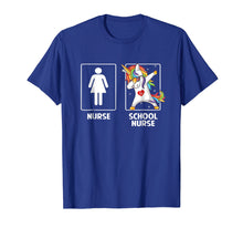 Load image into Gallery viewer, School Nurse Unicorn Dabbing Funny T Shirt Gifts Dab
