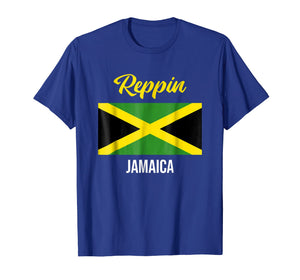 Funny shirts V-neck Tank top Hoodie sweatshirt usa uk au ca gifts for Jamaica Flag Reppin West Indies T Shirt 1925589