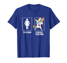 Load image into Gallery viewer, Science Teacher Unicorn Dabbing Funny T Shirt Gifts Dab Dabs
