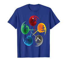 Load image into Gallery viewer, The Five Elements Of Qigong, Tai Chi tshirt Design. 785012

