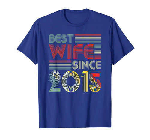 Funny shirts V-neck Tank top Hoodie sweatshirt usa uk au ca gifts for 4th Wedding Anniversary Gifts Best Wife Since 2015 555188