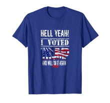 Load image into Gallery viewer, Funny shirts V-neck Tank top Hoodie sweatshirt usa uk au ca gifts for Trump 2020 T-shirt I Voted Trump MAGA Shirt Flag Tee 2129616

