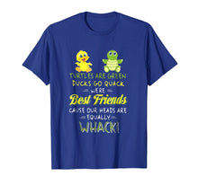 Load image into Gallery viewer, Funny shirts V-neck Tank top Hoodie sweatshirt usa uk au ca gifts for Turtles Are Green Ducks Go Quack We&#39;re Best Friends T-Shirt 3038897
