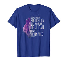 Load image into Gallery viewer, Funny shirts V-neck Tank top Hoodie sweatshirt usa uk au ca gifts for See The Lion of the Tribe of Judah has Triumphed Tshirt 1523736

